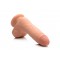 7 Inch Ultra Real Dual Layer Suction Cup Dildo - Medium Skin Tone фаллоимитатор 15х4.5 см. (коричневый)