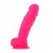 Цветной фаллоимитатор на присоске Coloursoft Soft Dildo, 13х4 см (розовый)