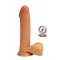 ToyJoy Get Real Dual Density Dildo8 Inch Balls реалистичный фаллоимитатор, 20,5х4,5 см