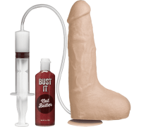 Фаллоимитатор с эякуляцией Bust It Squirting Realistic Cock,21х5 см (телесный)