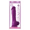 Фаллоимитатор на присоске Coloursoft Soft Dildo, 19х5 см (голубой)