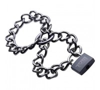 Tom of Finland Locking Chain Cuffs - металлические манжеты