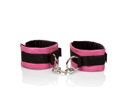 CalExotics Tickle Me Pink Universal Cuffs - универсальные дизайнерские наручники