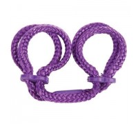 Наручники из японского шелка Japanese Silk Love Rope Wrist Cuffs (фиолетовый)