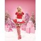 Leg Avenue LEG83470S/M - Новогоднее платье Candy Cane Cutie S/M, (красный)