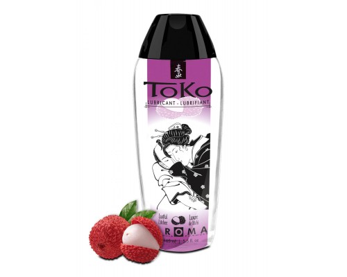 Shunga Toko Aroma Lubricant Lustful Litchee - Оральный лубрикант со вкусом личи, 165 мл