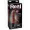 Вибратор Real Feel Deluxe №2, 13,2х5,3 см (коричневый)