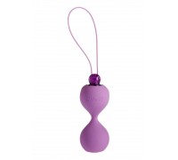 Mae B Soft Touch Vibr Love Balls - вагинальные шарики с вибрацией, 3,5 см (фиолетовый)