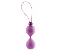 Mae B Elegant Soft Touch Love Balls - вагинальные шарики со смещенным центром тяжести (пурпурный)