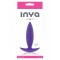 Inya Spades - Small анальная пробка, 8х2.5 см. (розовый)