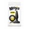 NS Novelties Mojis Mini Plug #OMG маленькая анальная пробка, 7х2 см (черный)