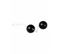 Вагинальные шарики Supersoft, 3,5 см (черный)