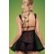 Сексуальный комплект Obsessive Swanita babydoll (L/XL)