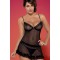 Комплект Obsessive Piccorosa babydoll (L/XL)