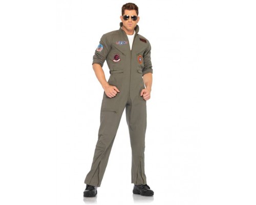 Leg Avenue Flight Suit Flight Suit LEGTG83702XL - Летный костюм XL, (бежевый)