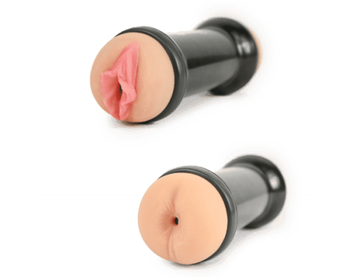 Penthouse® Double Sided Stroker, Heather Starlet - двухсторонний мастурбатор, 22.2х7.6 см (телесный)