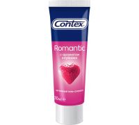 Contex Romantic деликатный лубрикант с ароматом клубники, 30мл