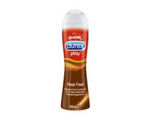 Durex Love Sex Play Real Feel - универсальный лубрикант на силиконовой основе, 50 мл