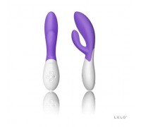 Lelo Ina - Вибратор-кролик для точки G и клитора, 20х3.5 см (фиолетовый)