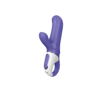 Satisfyer Vibes Magic Bunny - гибкий вибратор-кролик, 17.7х3.5 см (фиолетовый)