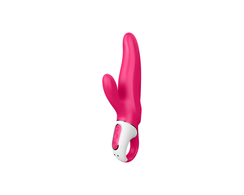 Satisfyer Vibes Mr. Rabbit - стильный вибратор-кролик, 22х4.2 см (розовый)