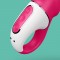 Satisfyer Vibes Mr. Rabbit - стильный вибратор-кролик, 22х4.2 см (розовый)