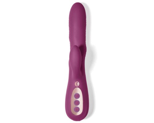 Cosmopolitan Luminous Rabbit Vibrator - силиконовый вибратор кролик, 24,1х3,3 см