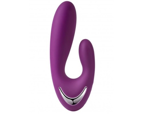 Svakom -Vesper Strong Dual Motor Warming Vibrator - вибромассажер с подогревом, 14.8х4.2 см (фиолетовый)