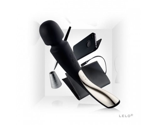 Lelo Smart Wand - Профессиональный большой массажер, 30х6 см (сливовый)