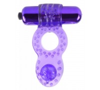 Pipdream Ball Banger Super эрекционное кольцо с вибрацией (фиолетовый)