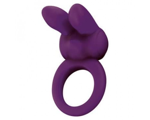 Эрекционное кольцо Eos the Rabbit C-Ring (фиолетовый)