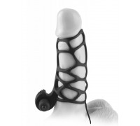 Pipedream FX Extreme Silicone Power Cage вибронасадка на член, 12х3,3 см.