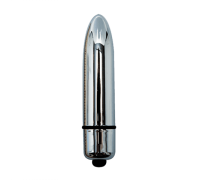 Вибропуля Eve After Dark Vibrating Bullet, 8,2х1,9 см (серебристый)