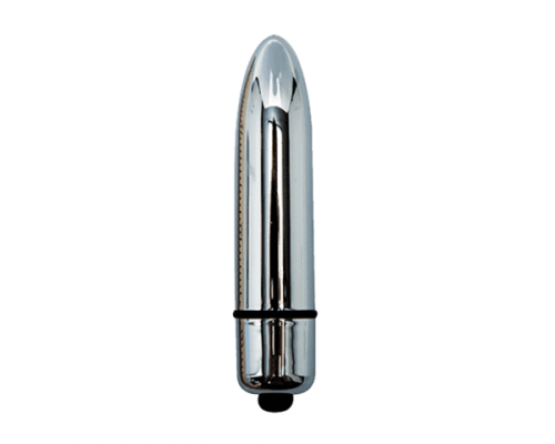 Вибропуля Eve After Dark Vibrating Bullet, 8,2х1,9 см (серебристый)