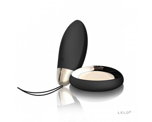 Lelo Lyla 2 Design Edition - виброяйцо с дистанционным управлением, 8х4 см (черный)