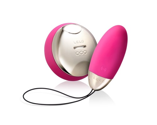 Lelo Lyla 2 Design Edition - виброяйцо с дистанционным управлением, 8х4 см (розовый)