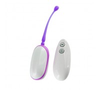 Виброяйцо MF Remote Egg, 6,5Х3,1 см (белый с фиолетовым)