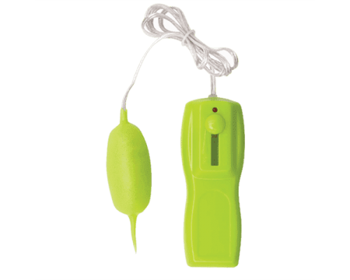 Виброяйцо, светящееся в темноте Glo-Glo a Go-Go Electric Lemon Flicker Tip Vibrating Bullet (лайм)