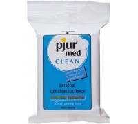 Влажные салфетки pjur med CLEAN (25 шт) для интимной гигиены