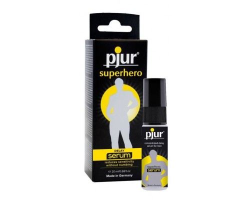 Пролонгирующая гель-смазка для мужчин pjur Superhero Serum 20 мл