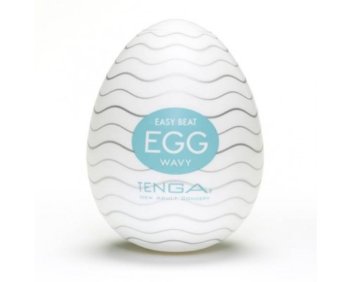 Мастурбатор Tenga Egg Wavy (Волнистый)