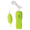 Виброяйцо, светящееся в темноте Glo-Glo a Go-Go Electric Lemon Flicker Tip Vibrating Bullet