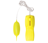 Виброяйцо, светящееся в темноте Glo-Glo a Go-Go Electric Lemon Flicker Tip Vibrating Bullet