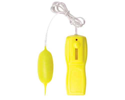 Виброяйцо, светящееся в темноте Glo-Glo a Go-Go Electric Lemon Flicker Tip Vibrating Bullet