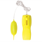 Виброяйцо, светящееся в темноте Glo-Glo a Go-Go Electric Lemon Flicker Tip Vibrating Bullet