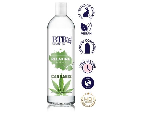 Смазка на водной основе BTB FLAVORED CANNABIS (250 мл)