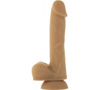 Фаллоимитатор ADDICTION - ANDREW - 8" Bendable Silicone Dong - Caramel