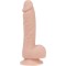 Фаллоимитатор ADDICTION - Mark 7.5" Dildo With Balls, Beige