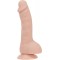 Фаллоимитатор ADDICTION - BRAD 7.5" Dildo With Balls, Beige