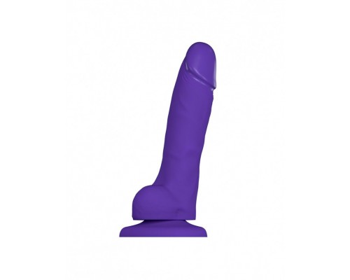 Реалистичный фаллоимитатор Strap-On-Me SOFT REALISTIC DILDO Violet - Size S